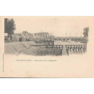 Le Pouliguen - Vue Prise de l'extrémité vers 1900